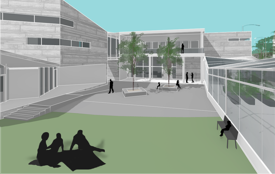 Courtyard Rendering